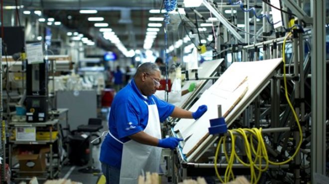 ABD'de imalat sanayi PMI 21 ayın en yüksek seviyesine çıktı